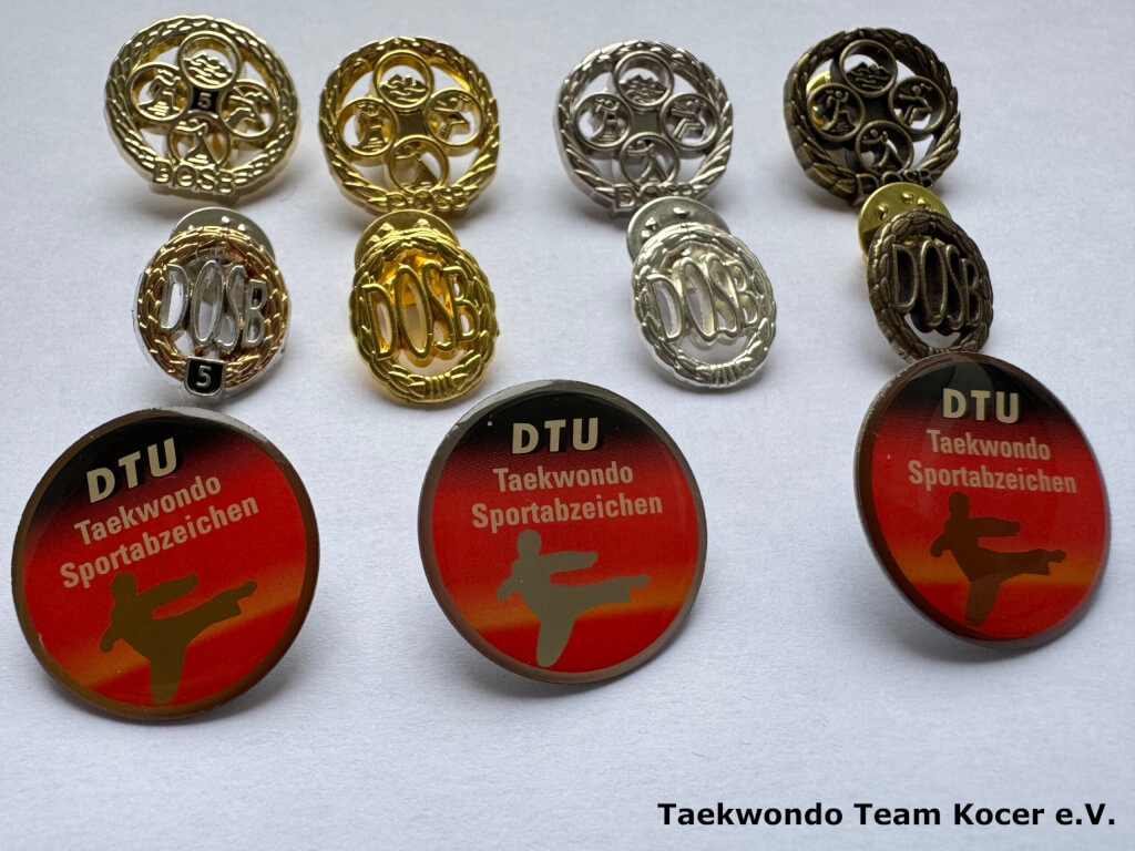 Deutsches Sportabzeichen und Leistungsabzeichen Taekwondo