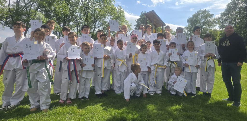 Taekwondo Gruppenbild inklusiv